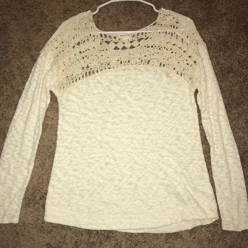 Anthropologie Long Sleeve Bohemian Tee